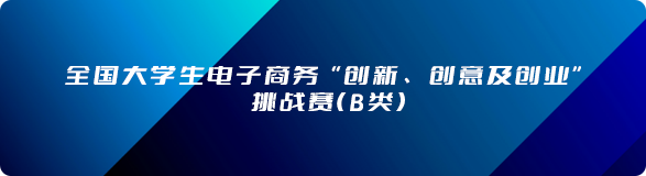 全国大学生电子商务&ldquo;创新、创意及创业&rdquo;挑战赛（B类）